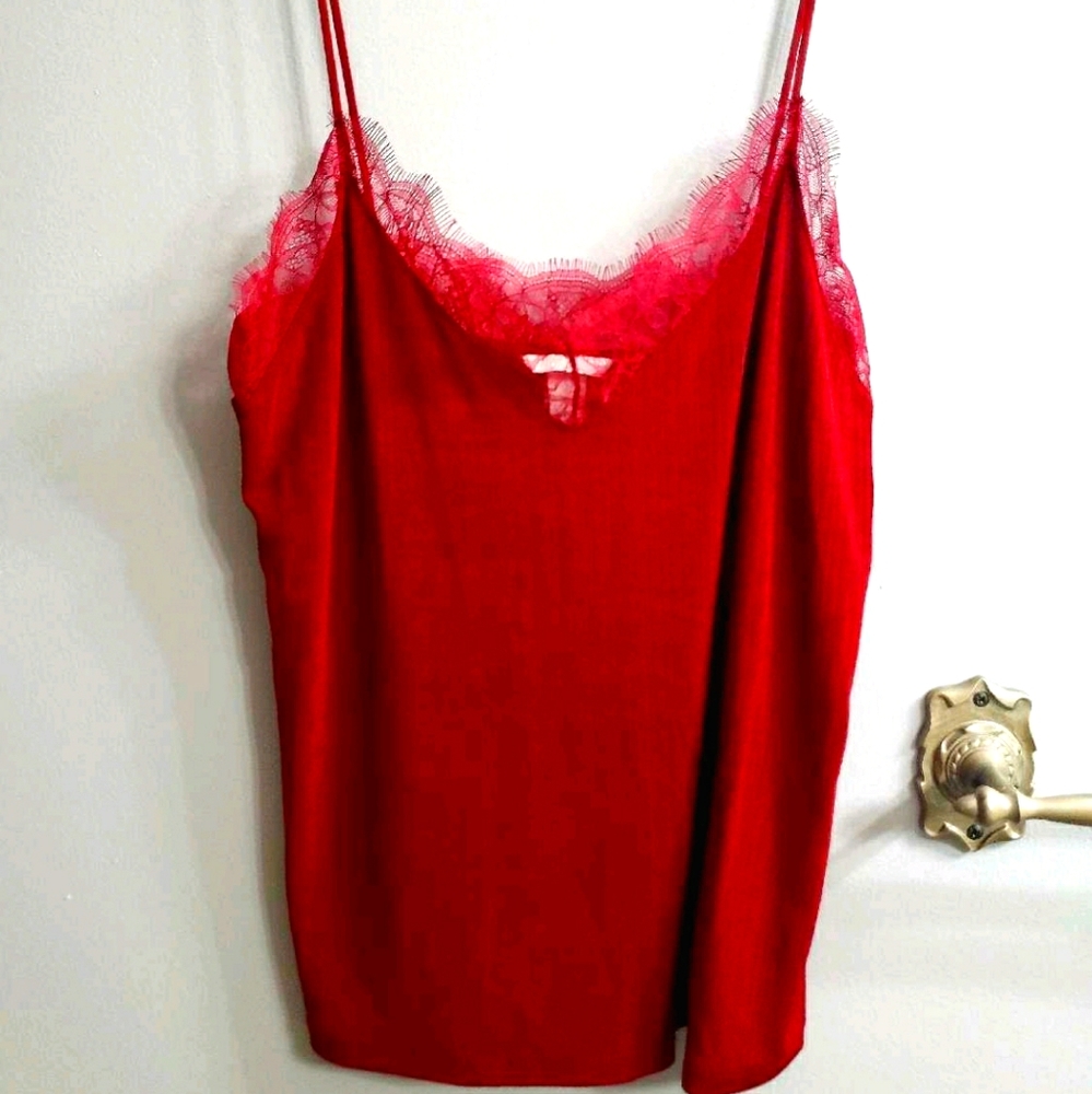 NWT.  Women's red cami top.